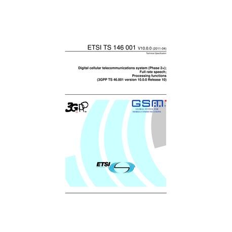ETSI TS 146 001