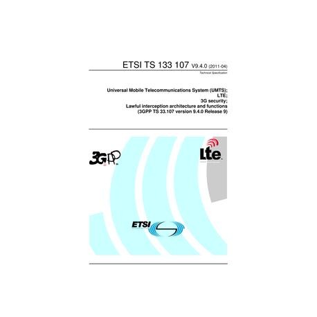 ETSI TS 133 107