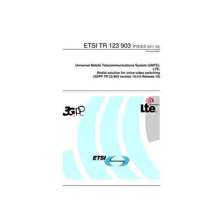 ETSI TR 123 903