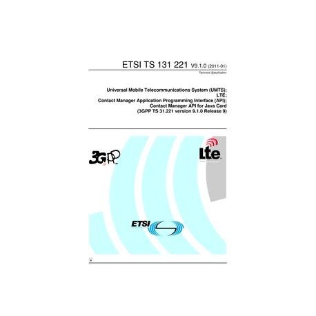 ETSI TS 131 221
