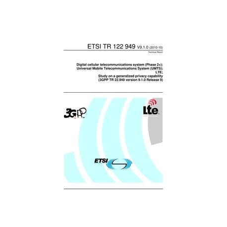 ETSI TR 122 949