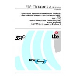 ETSI TR 133 919