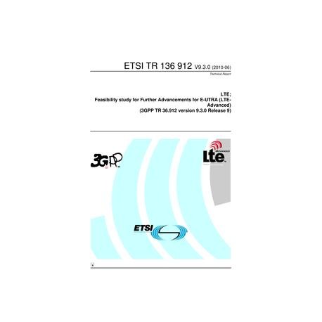ETSI TR 136 912