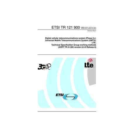 ETSI TR 121 900