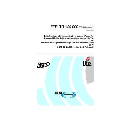 ETSI TR 129 909