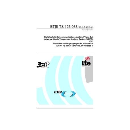ETSI TS 123 038