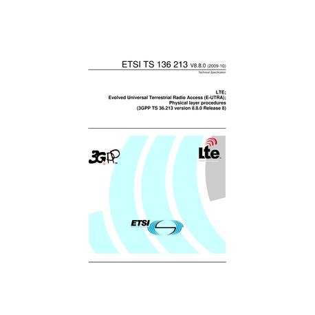 ETSI TS 136 213