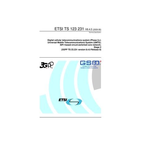 ETSI TS 123 231