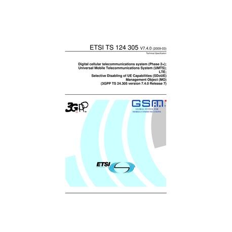 ETSI TS 124 305