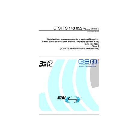 ETSI TS 143 052