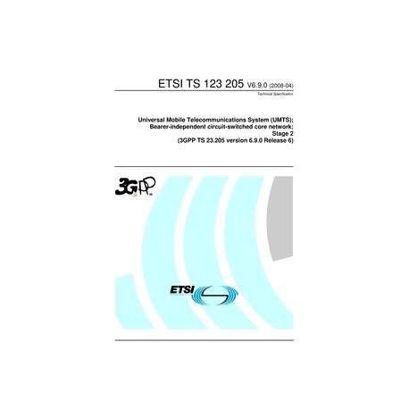 ETSI TS 123 205