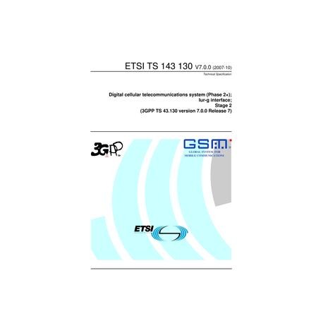 ETSI TS 143 130