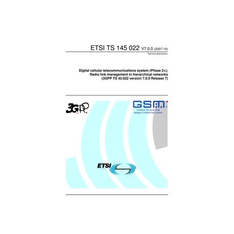 ETSI TS 145 022