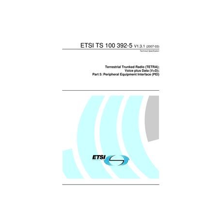 ETSI TS 100 392-5