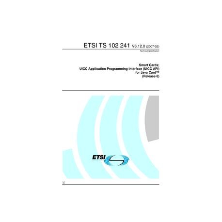 ETSI TS 102 241