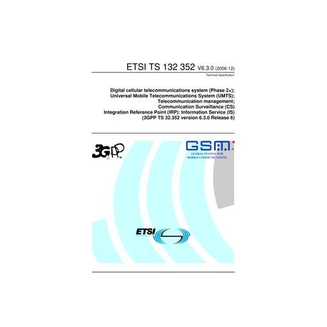 ETSI TS 132 352