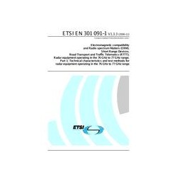 ETSI EN 301 091-1
