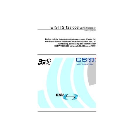 ETSI TS 123 003