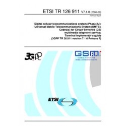 ETSI TR 126 911