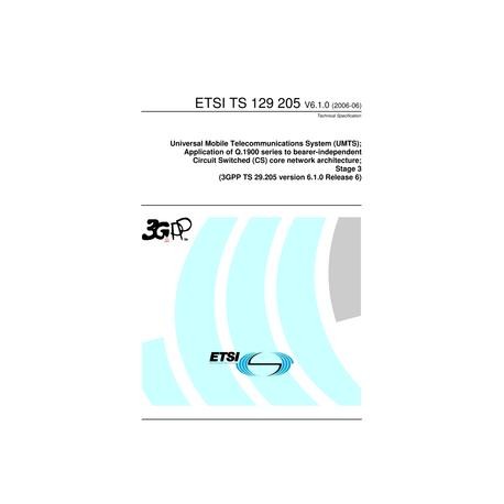 ETSI TS 129 205