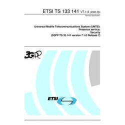 ETSI TS 133 141