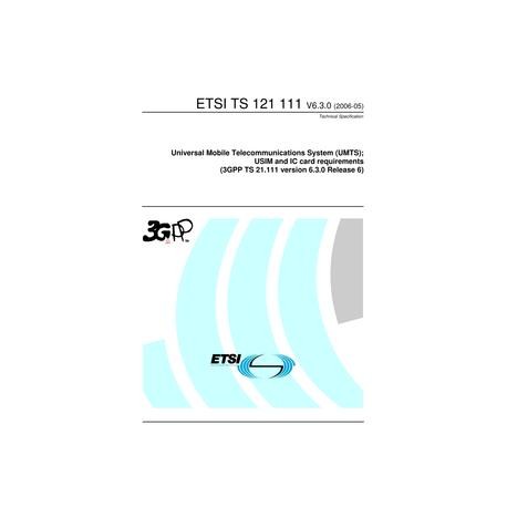 ETSI TS 121 111