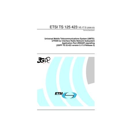 ETSI TS 125 423