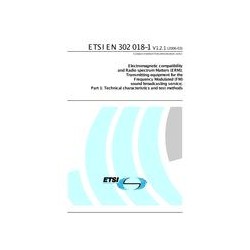 ETSI EN 302 018-1
