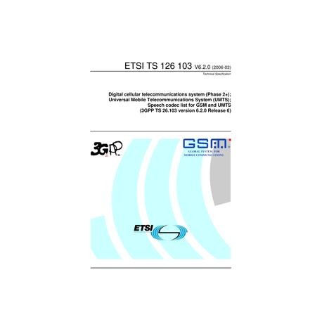 ETSI TS 126 103
