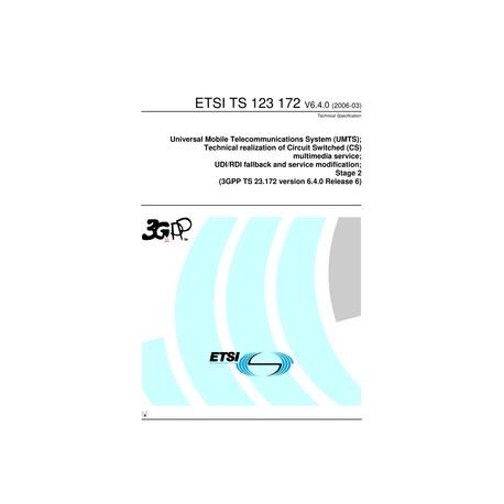 ETSI TS 123 172