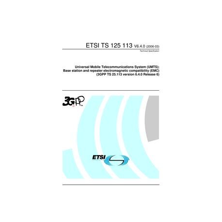 ETSI TS 125 113