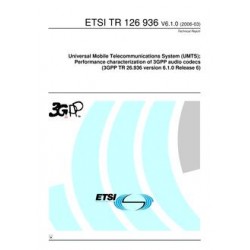 ETSI TR 126 936