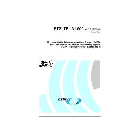 ETSI TR 131 900