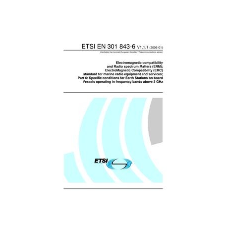 ETSI EN 301 843-6
