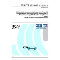 ETSI TS 123 085