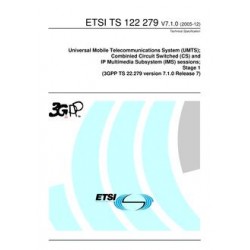 ETSI TS 122 279