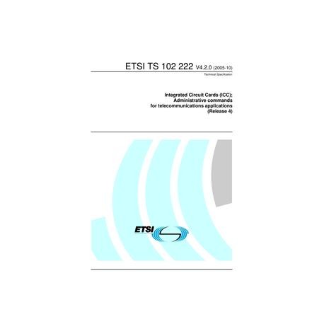 ETSI TS 102 222