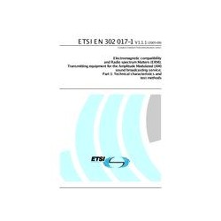 ETSI EN 302 017-1