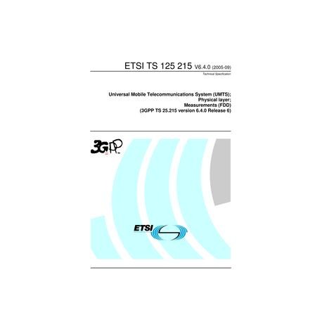 ETSI TS 125 215