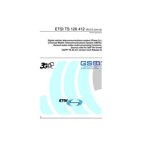 ETSI TS 126 412