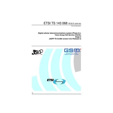 ETSI TS 143 068