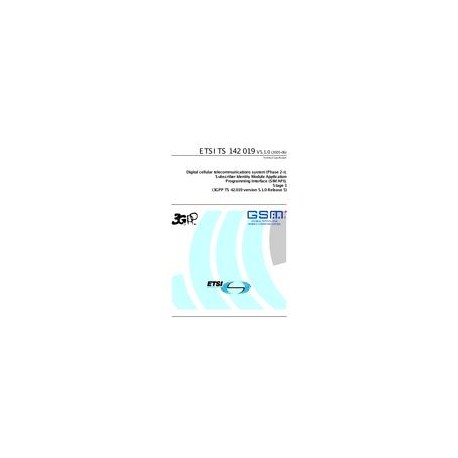 ETSI TS 142 019