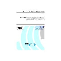 ETSI TR 149 001