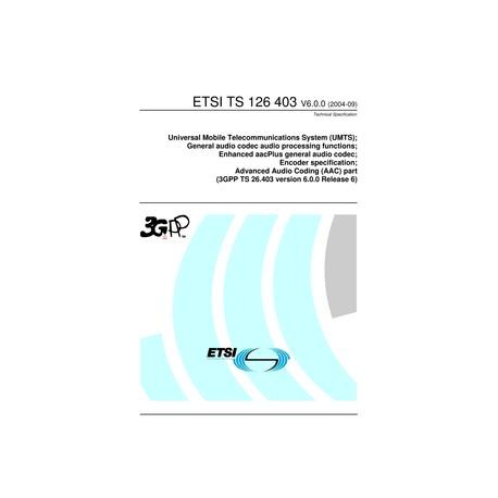 ETSI TS 126 403