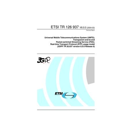 ETSI TR 126 937