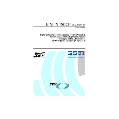 ETSI TS 152 021