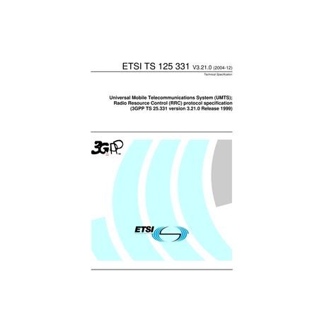 ETSI TS 125 331