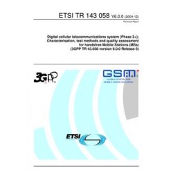 ETSI TR 143 058