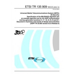 ETSI TR 135 909