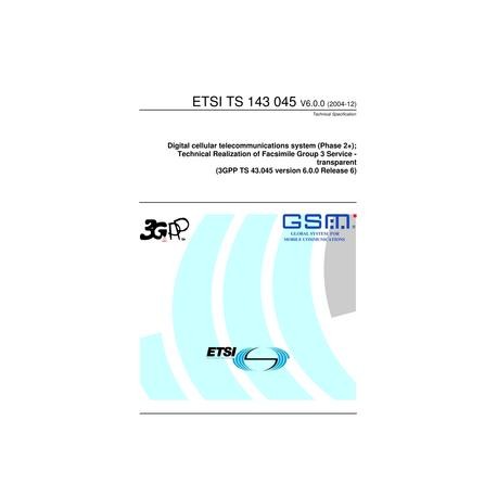 ETSI TS 143 045
